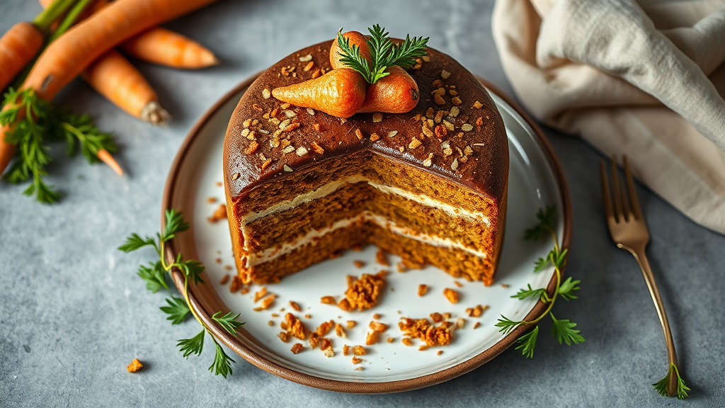 Diabetic-Friendly Carrot Cake