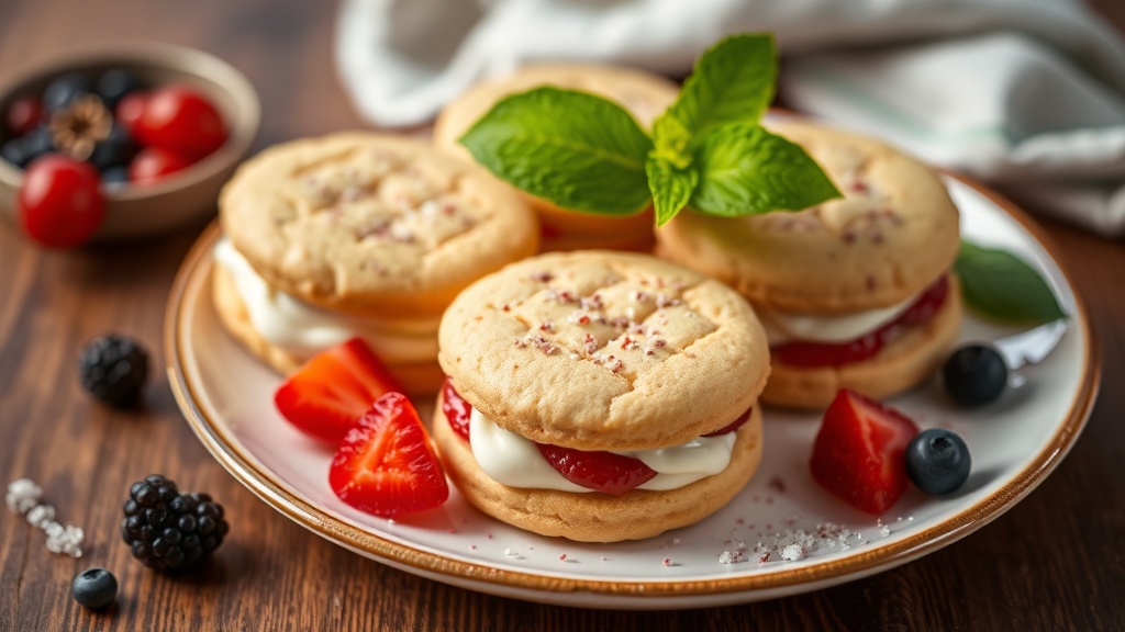 Double Delight Sandwich Cookies