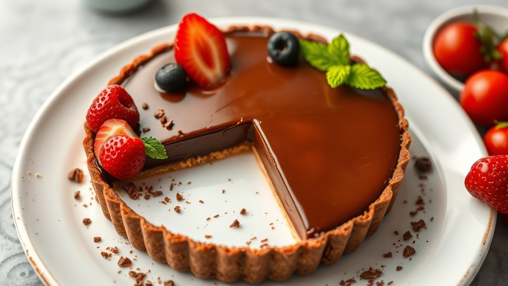 Dulce De Leche Chocolate Tart