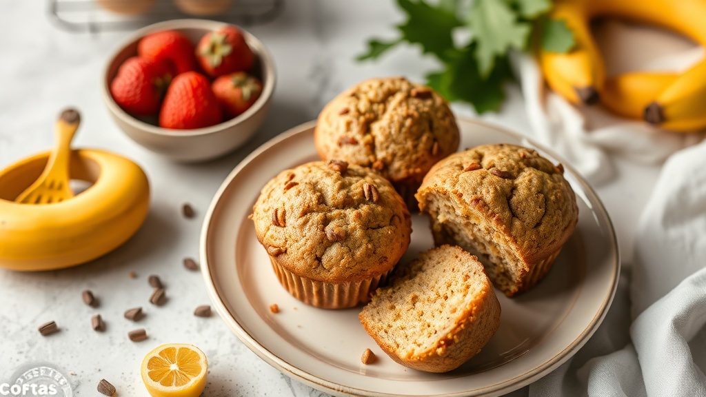 Easy Homemade Banana Muffins
