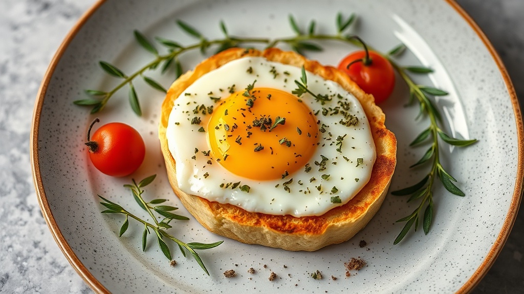 Egg Bread with Herb Infusion