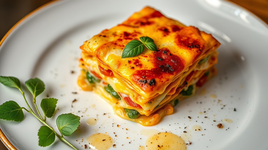 Eggy Mango Lasagna