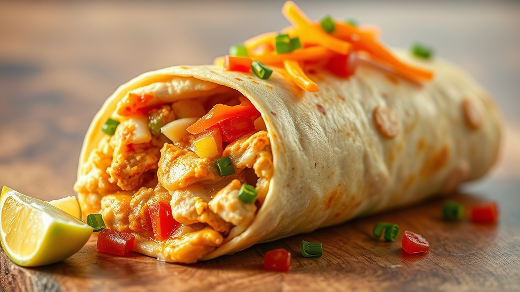 El Pollo Loco's Chicken Burrito (Copycat Recipe)