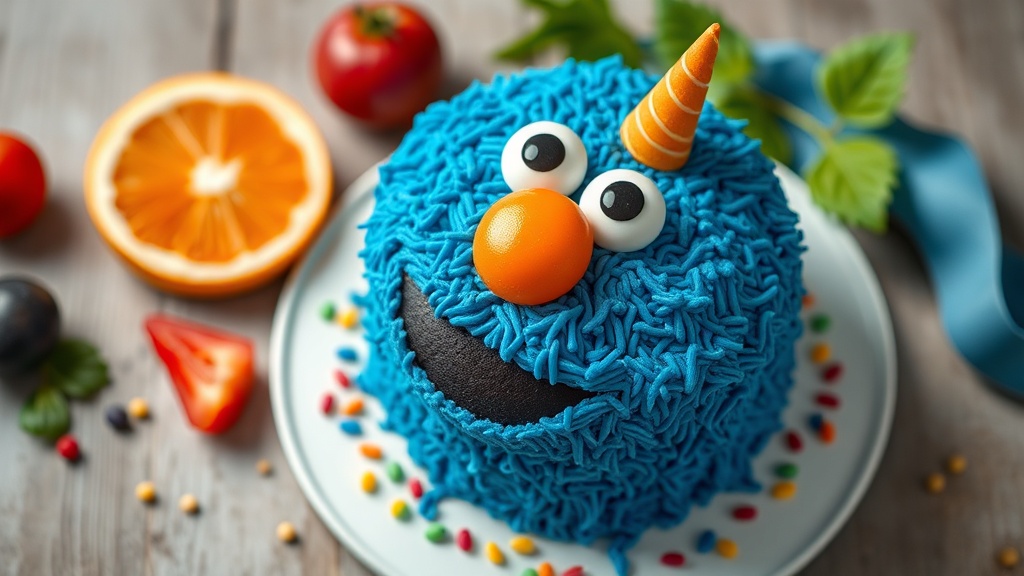 Elmo Birthday Cake