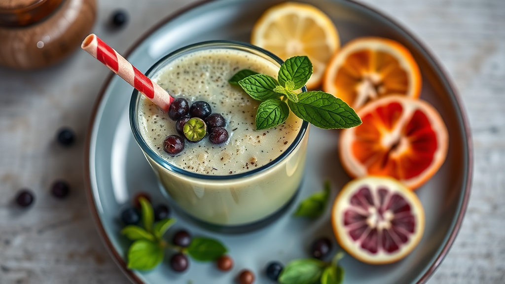 Evening Calm Tea Smoothie