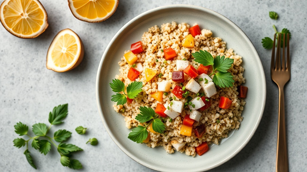 Exotic Coconut Curry Quinoa Bowl