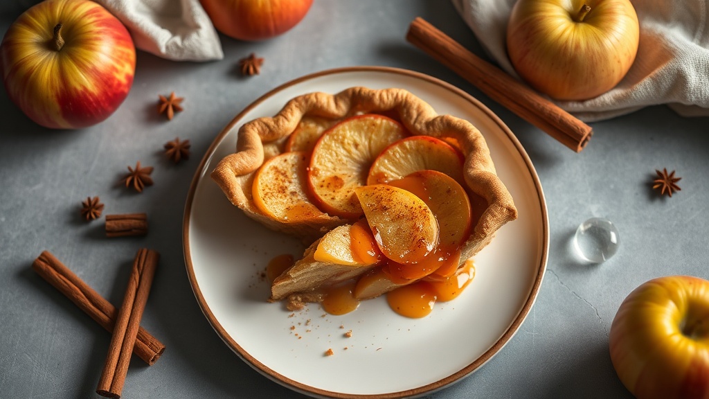 Fall Apple Pie with Maple and Cinnamon