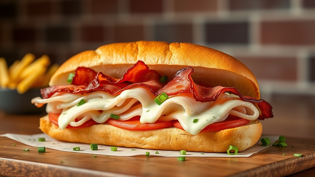 Firehouse Subs Turkey Bacon Ranch Sub (Copycat Recipe)