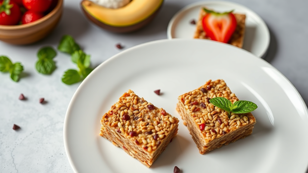 Flax & Quinoa Breakfast Bars