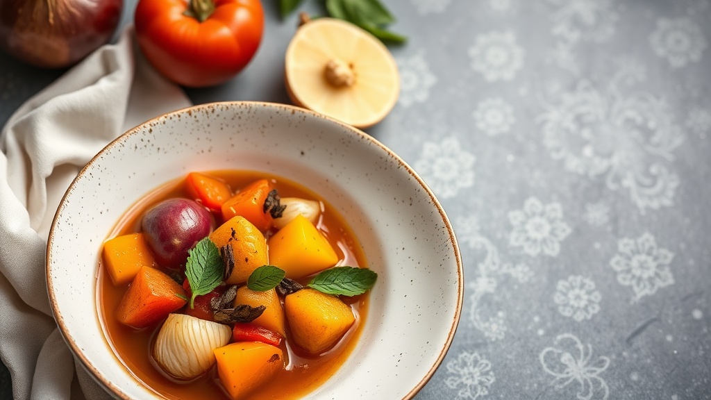 Fruit and Onion Stew