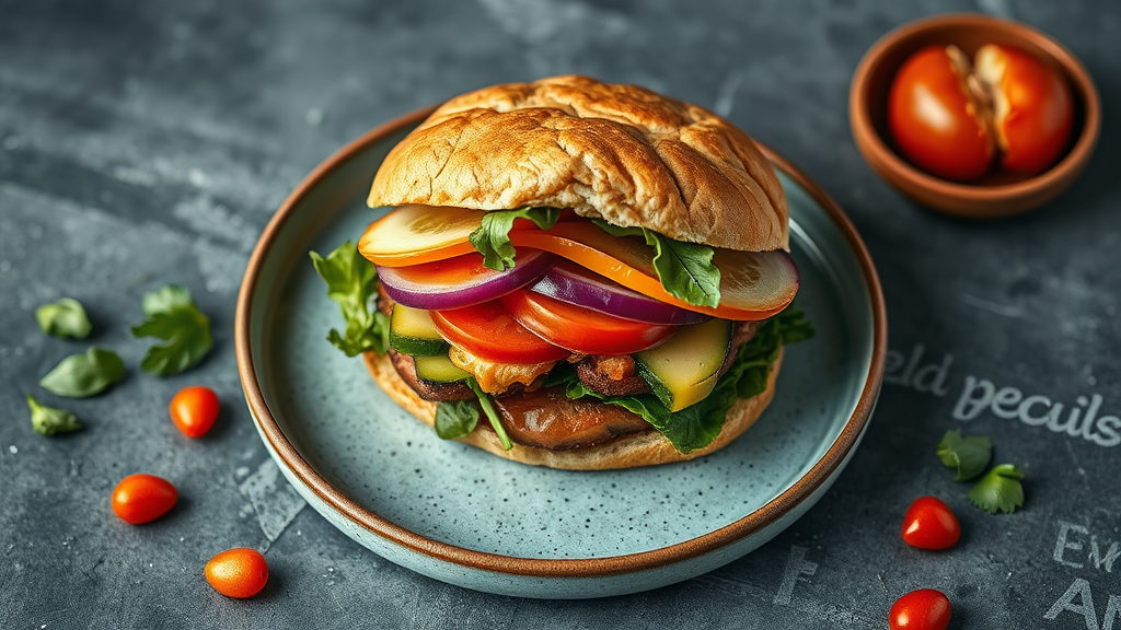 Galactic Veggie Sandwich