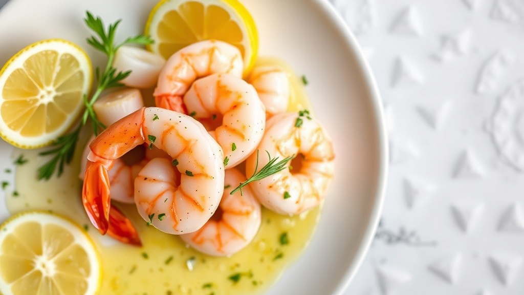 Garlic Butter Shrimp with Lemon and Herbs