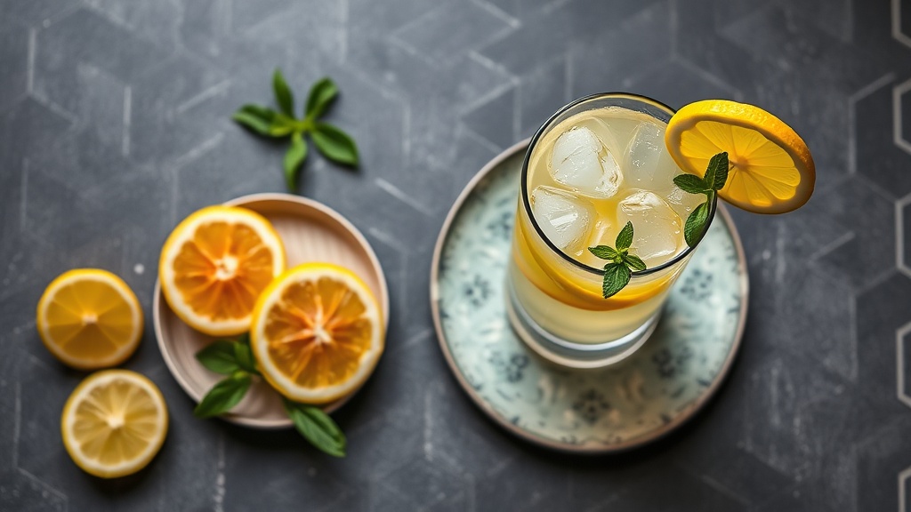 Ginger Lemonade with a Twist