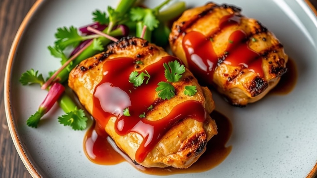 Grilled Chicken Thighs with Bachan’s Japanese Barbecue Sauce