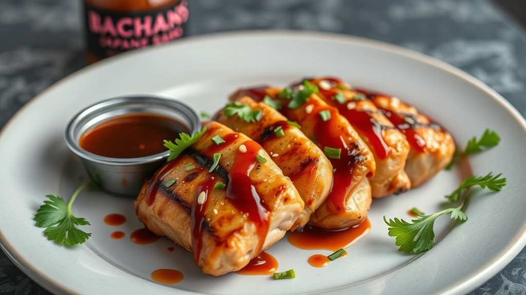 Grilled Chicken with Bachan's Japanese Barbecue Sauce
