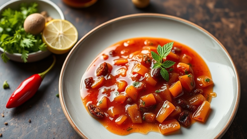 Habanero Raisin Hot Sauce