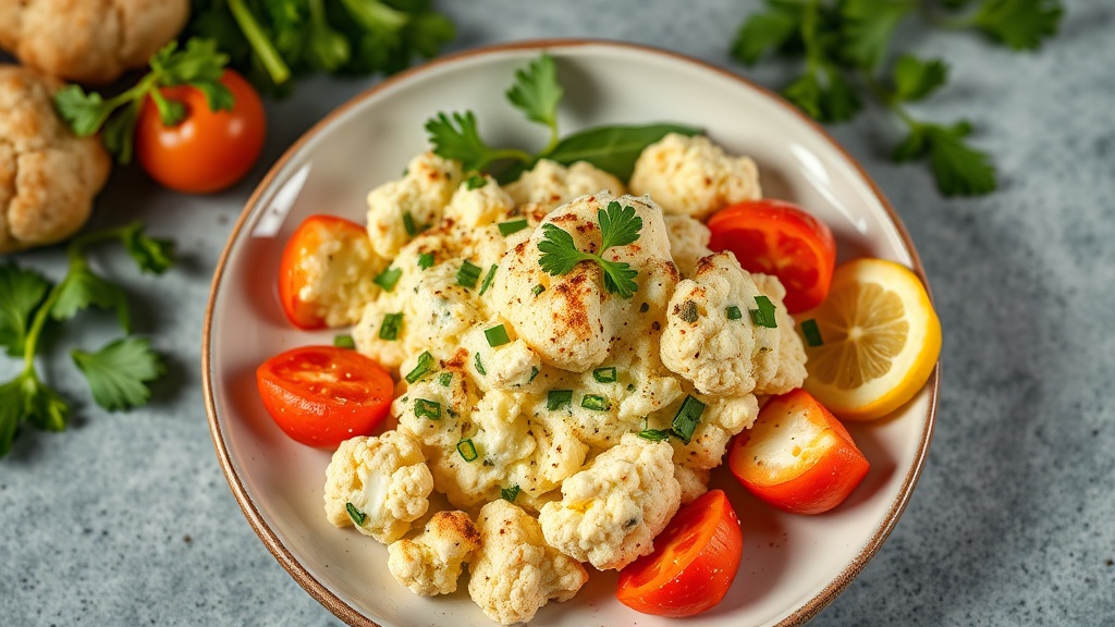 Healthy Cauliflower Cheese
