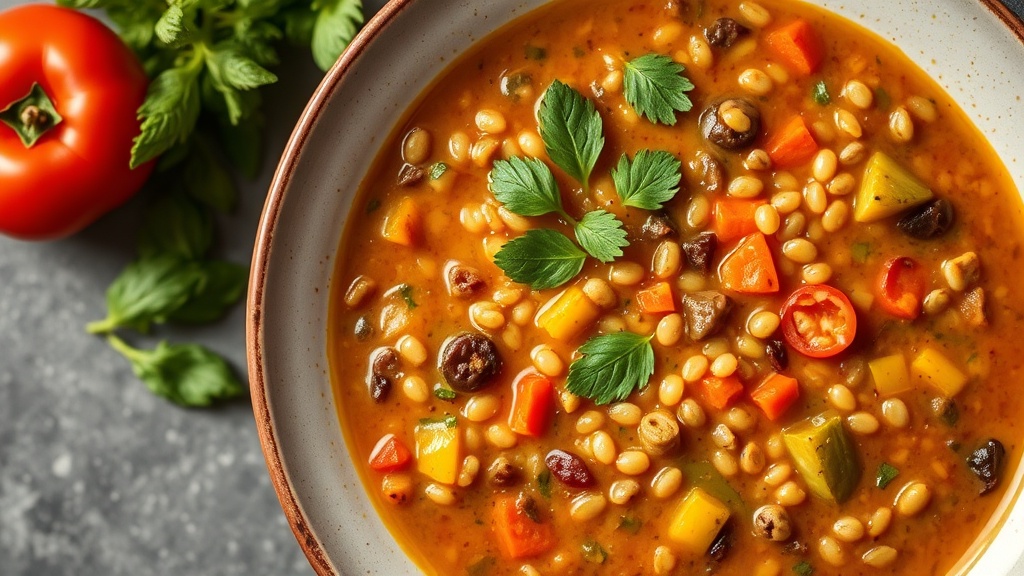 Hearty Vegetable and Lentil Soup