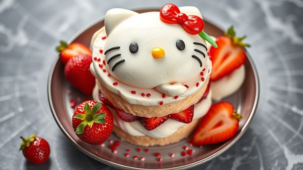 Hello Kitty Strawberry Shortcake