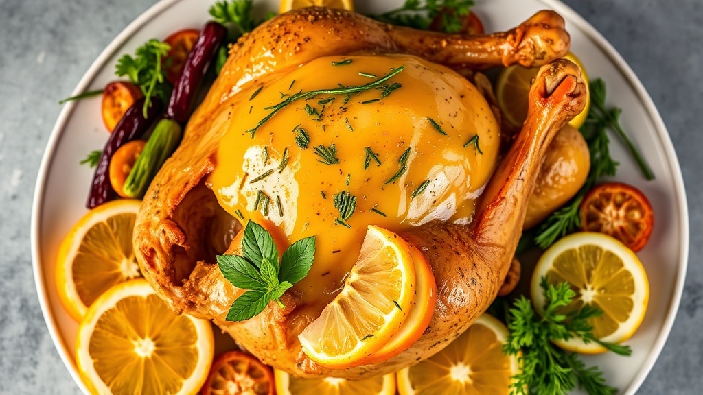 Herb-Butter Roast Turkey with Citrus Glaze