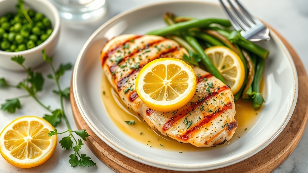 Herb-Grilled Lemon Chicken Breast