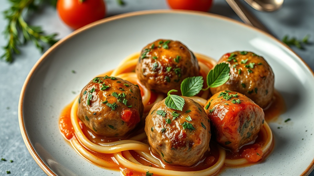 Herb-Infused Italian Meatballs