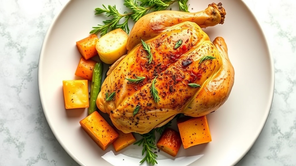Herb-Roasted Chicken and Vegetables