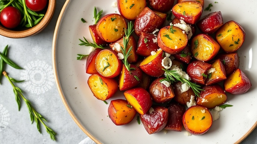 Herb-Roasted Red Potatoes with Parmesan