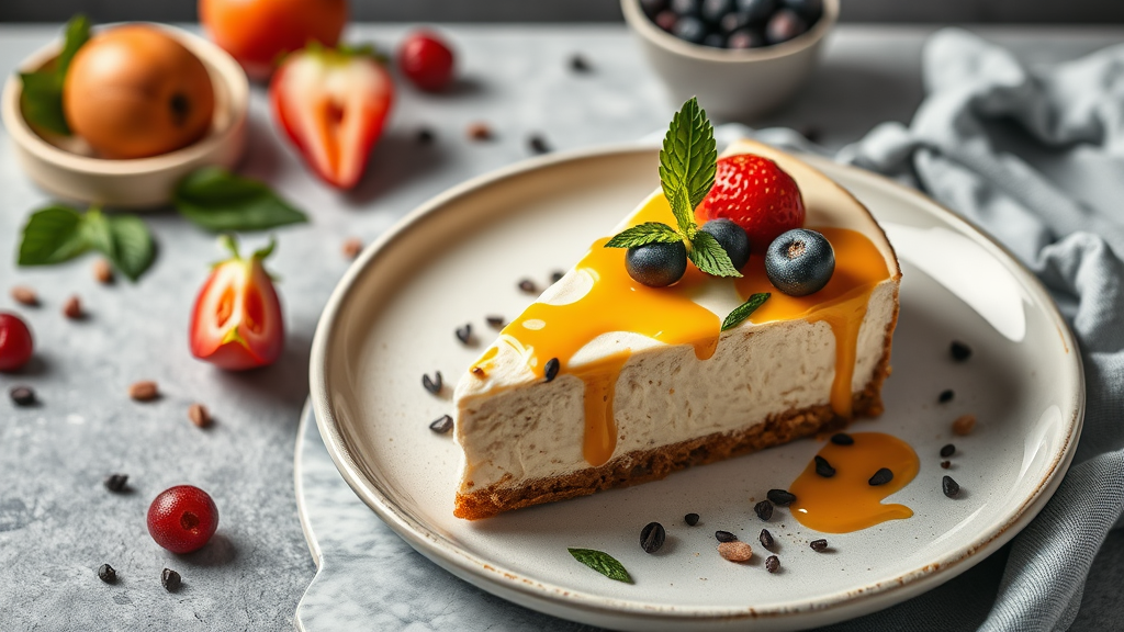 High Protein Cheesecake