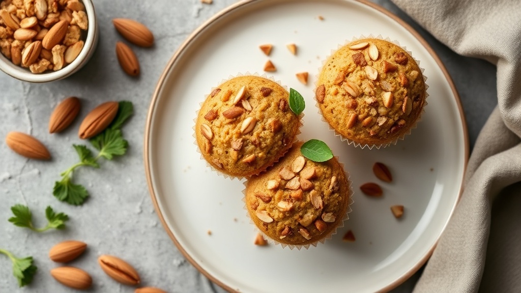 High-Protein Almond Butter Muffins