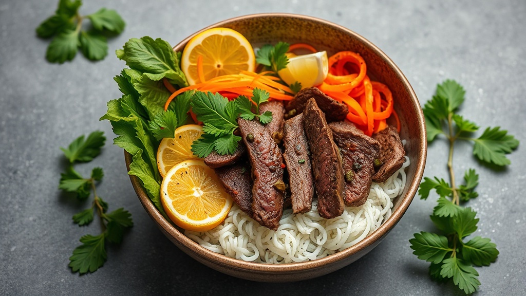High-Protein Beef Bowl