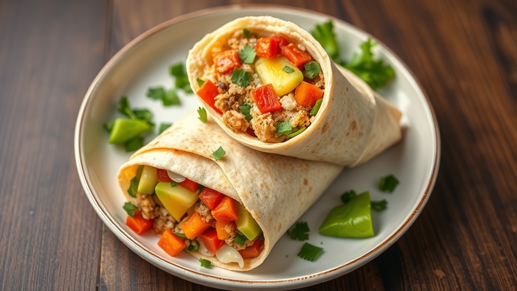 High-Protein Breakfast Burrito