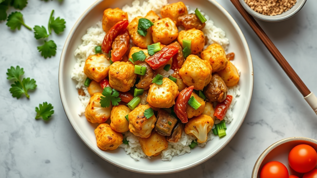 Hoisin Turkey Cauliflower Stir-Fry