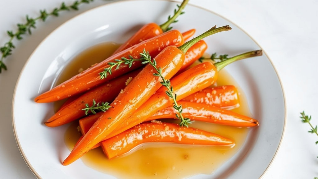 Honey Glazed Carrots with Thyme