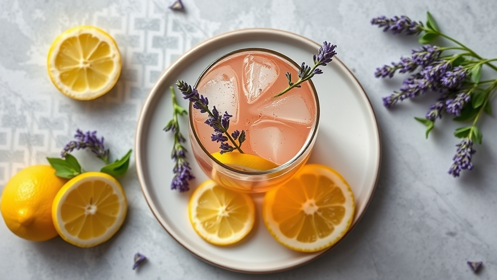 Honey Lavender Lemonade