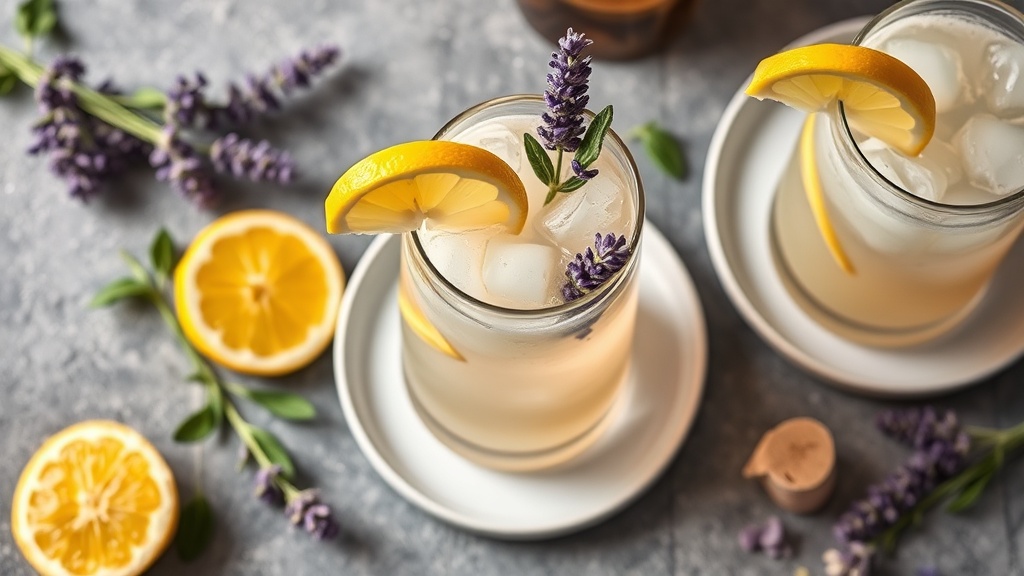 Honey Lavender Lemonade