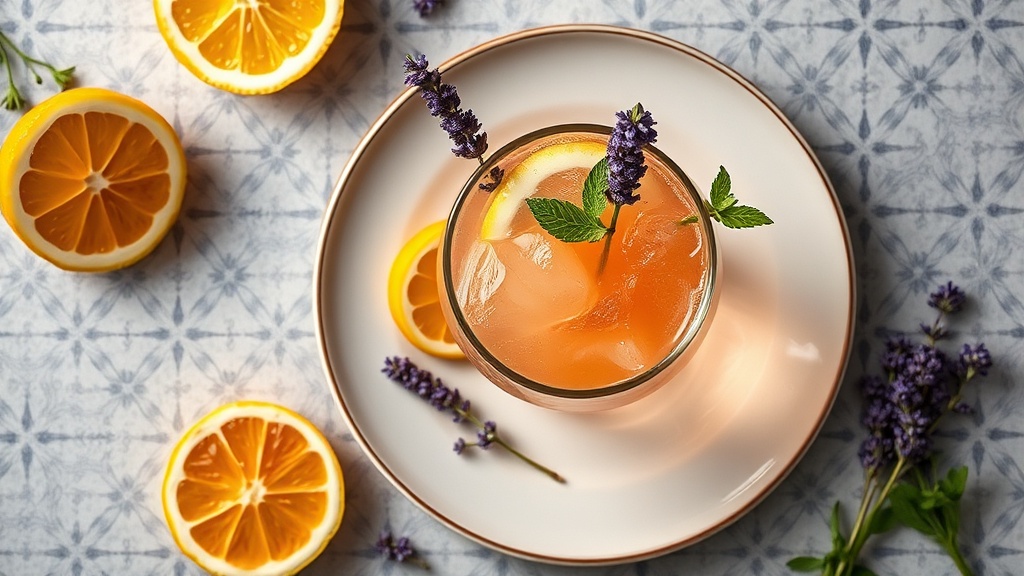 Honey Lavender Lemonade