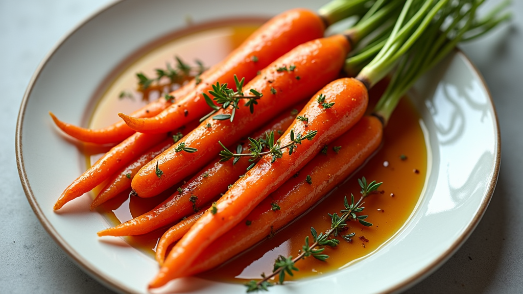Honey-Glazed Carrots with Thyme