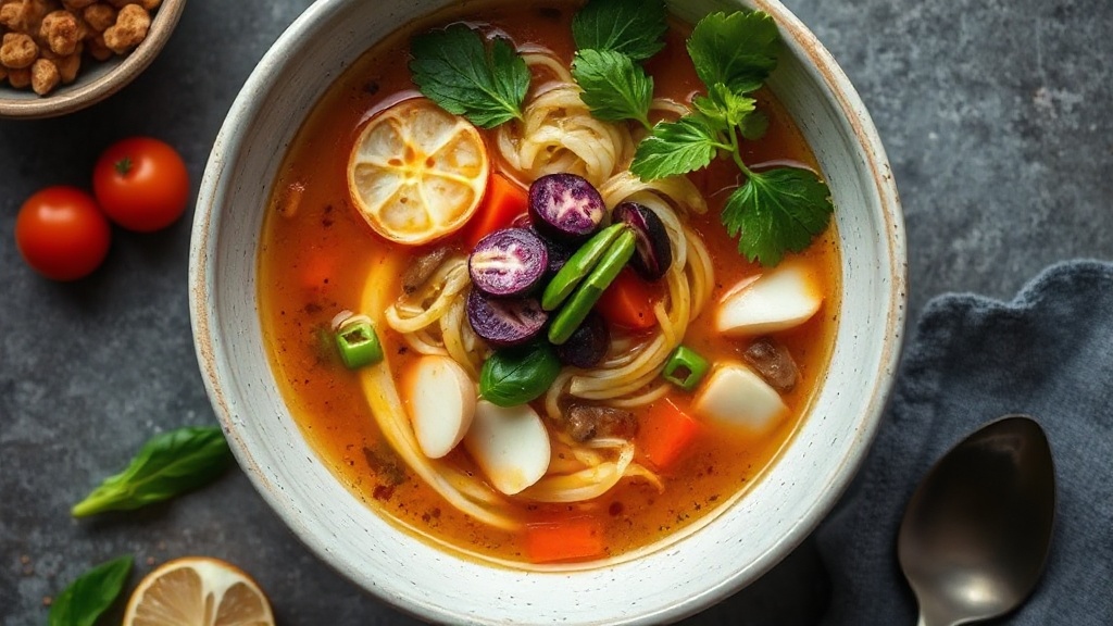 Hot and Sour Soup (Plant-Based)