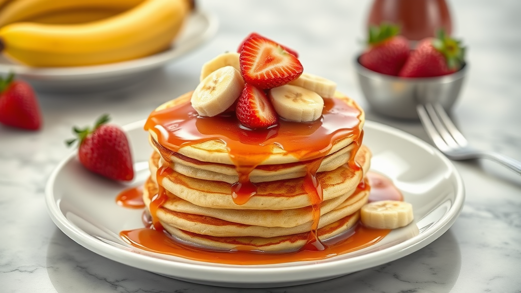 IHOP's Strawberry Banana Pancakes (Copycat Recipe)