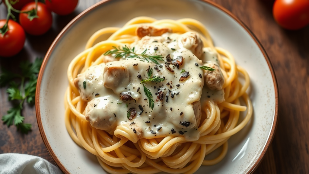 Keto Chicken Alfredo