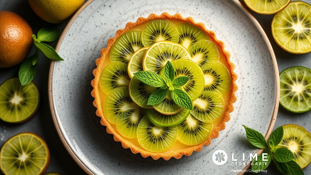 Kiwi Lime Tart