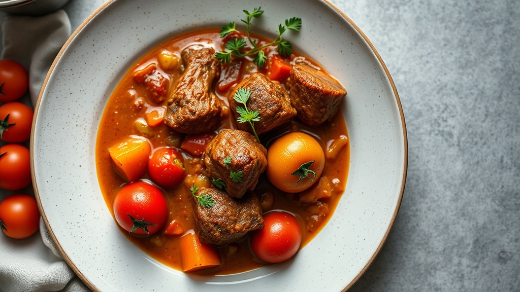 Lamb Curry with Tomatoes