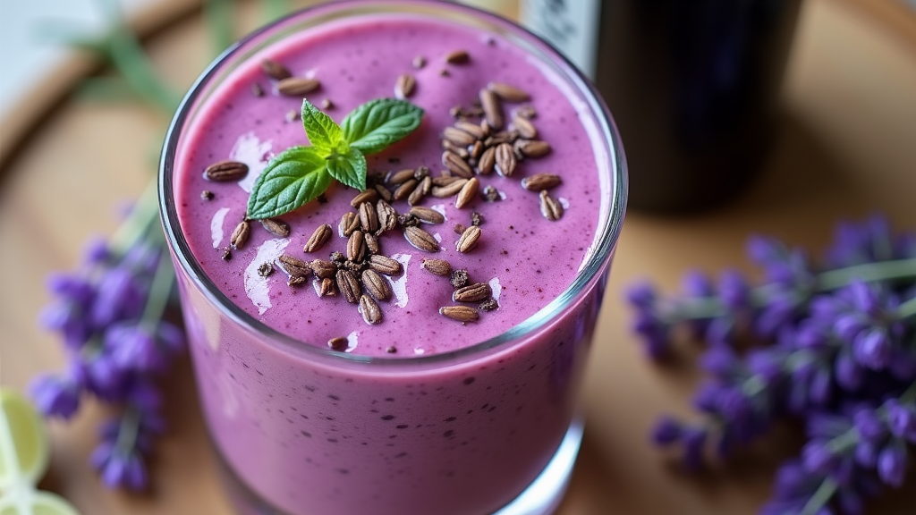 Lavender Balsamic Vinegar Smoothie