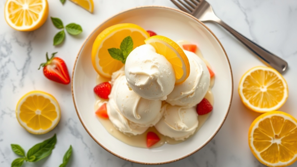 Lemon Cheesecake Ice Cream