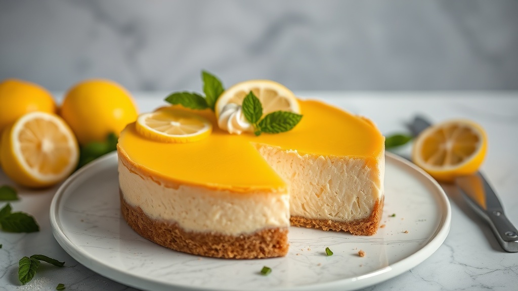 Lemon Cheesecake Pie