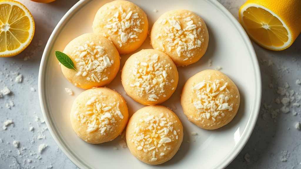 Lemon Coconut Cookies