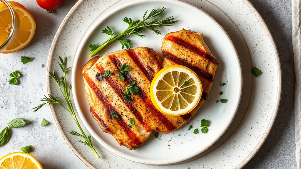 Lemon Herb Grilled Chicken