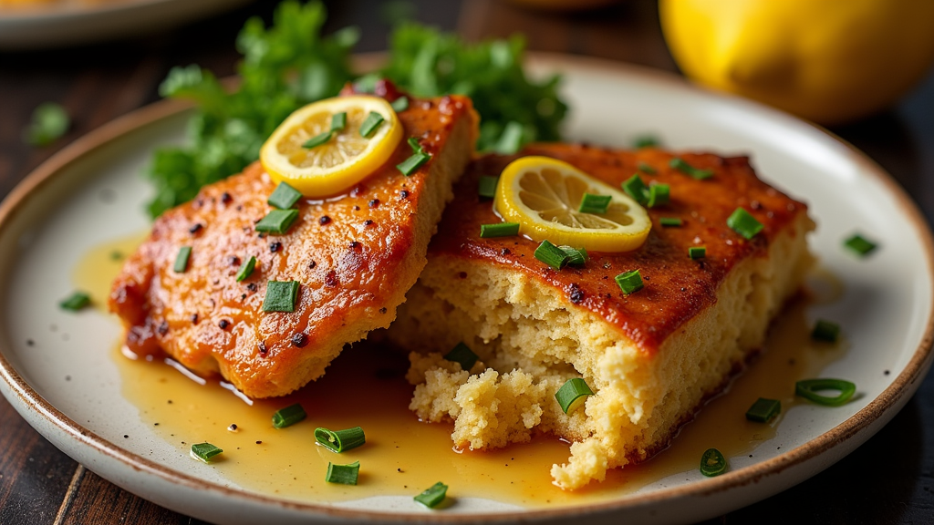 Lemon Pepper Chicken with Southern Hummingbird Cake
