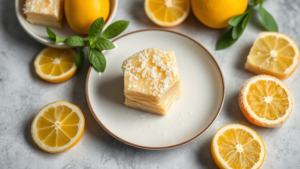 Lemon Sugar Cookie Bars
